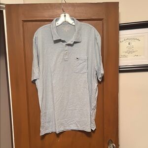 Vineyard Vines Men's Blue Polo Shirt